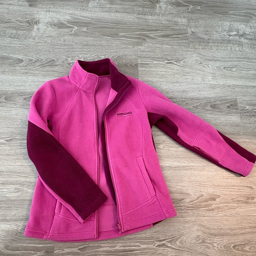 Pink Fleece Jacket